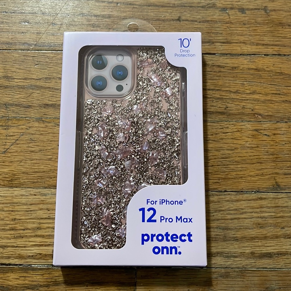 This is for the iPhone 12 Pro Max. This is the protect onn. case.